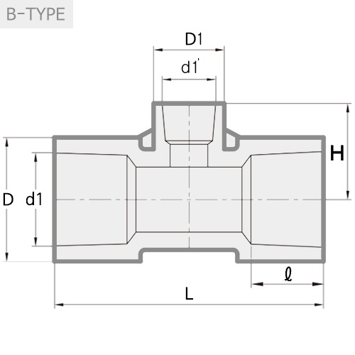 이경티(REDUCER TEE - JIS)