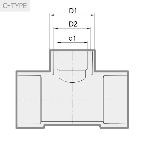 이경티(REDUCER TEE - JIS)